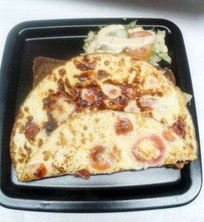 Omelet Bacon