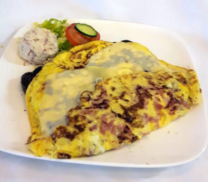 Omelet Ham/Kaas